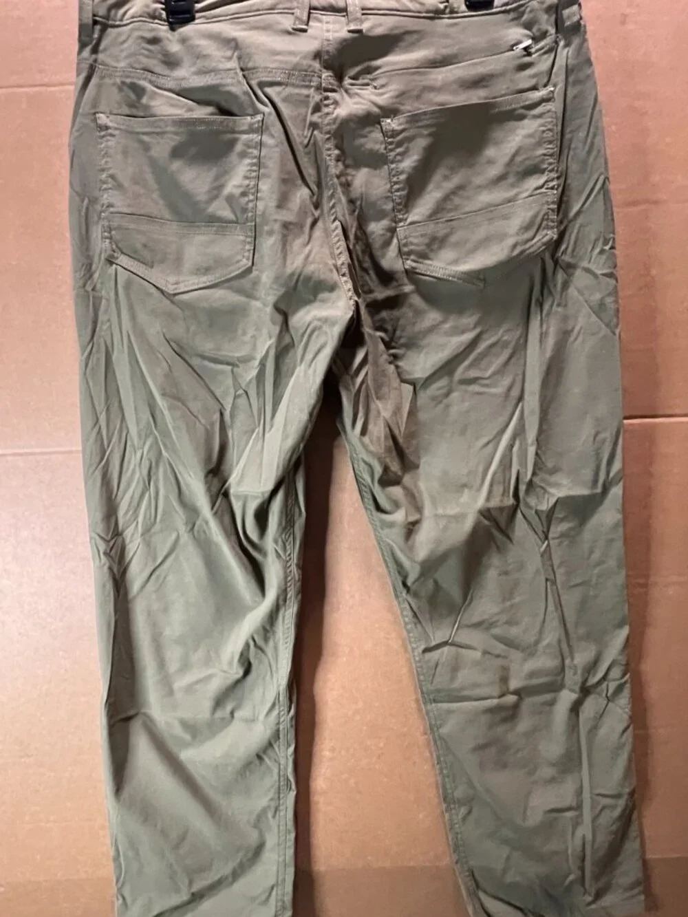 The North Face Men's 5 Pocket Pant Burnt Olive Green Size 34 Short